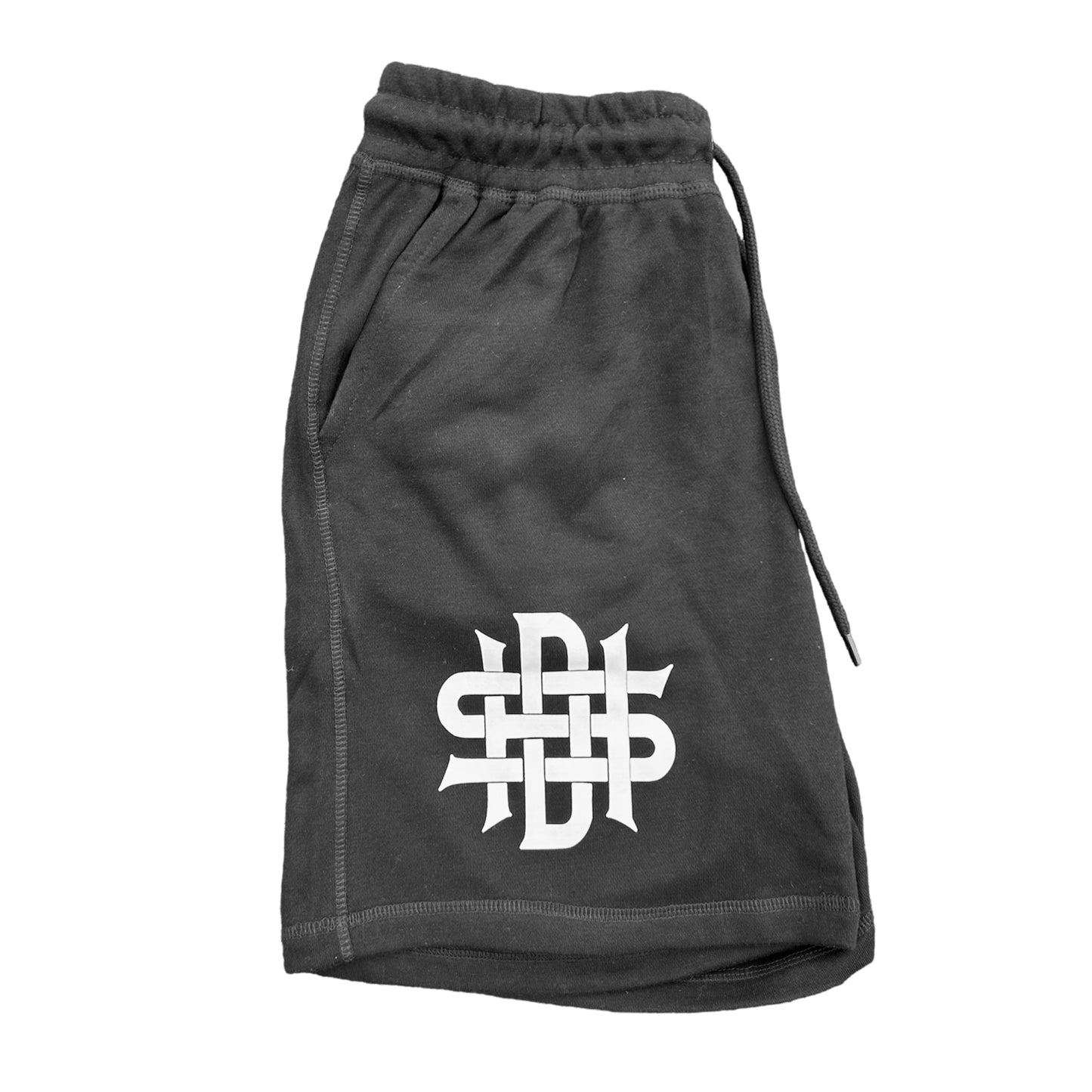 Women Black Cotton DHS Shorts