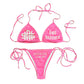 DHS Baddies Pink Bikini