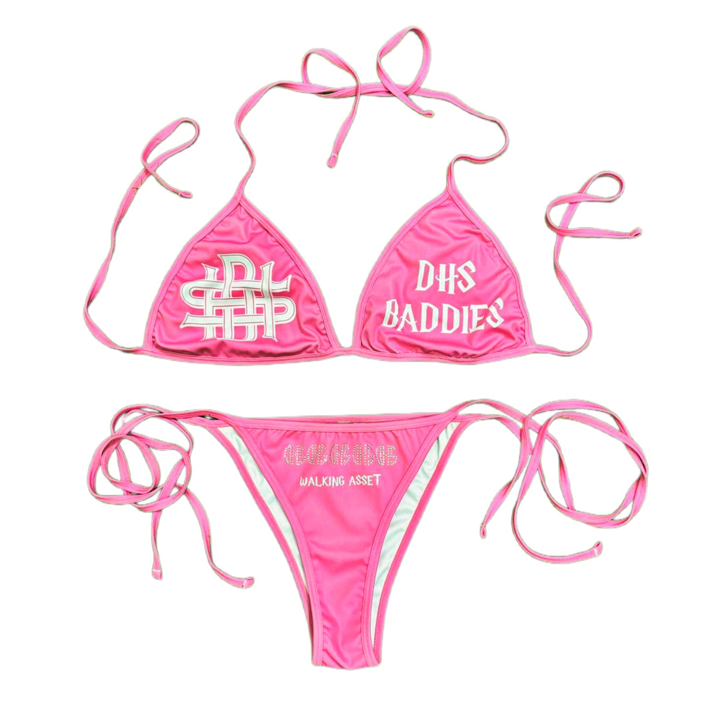 DHS Baddies Pink Bikini