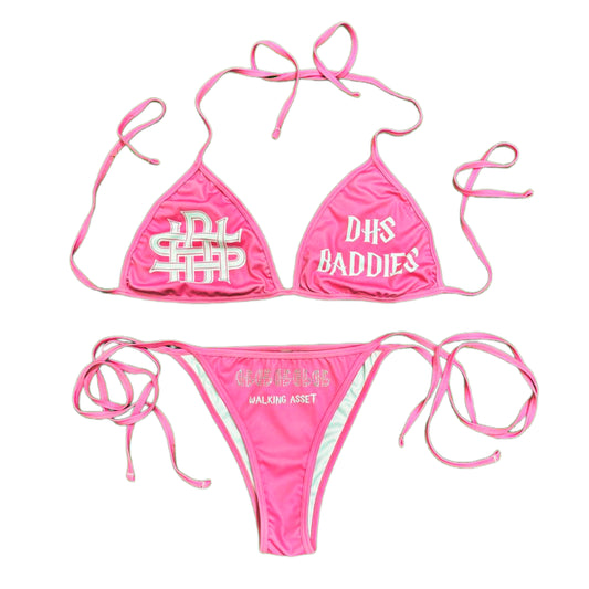 DHS Baddies Pink Bikini